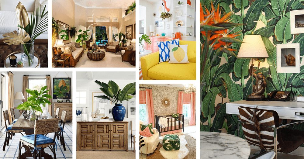 Ngắm nhìn phong cách Tropical trong thiết kế nội thất