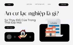 An cư lạc nghiệp là gì