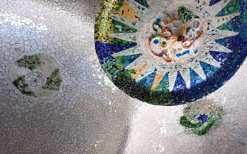 Mosaic trong Trang trí ngoại thất