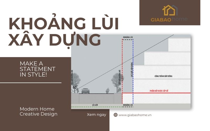 Khoảng lùi xây dựng