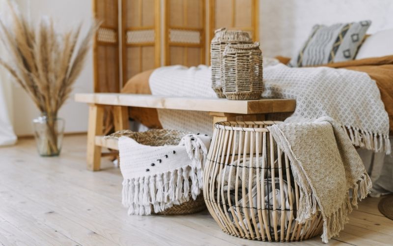 Chất liệu vải là linh hồn của phong cách nội thất Bohemian