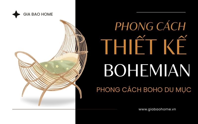 Phong cách Bohemian nội thất