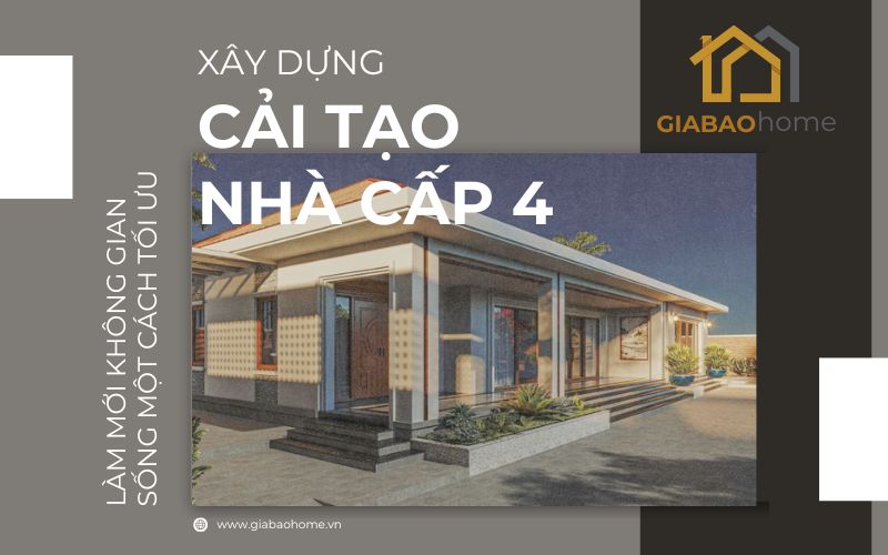 Cải tạo nhà cấp 4