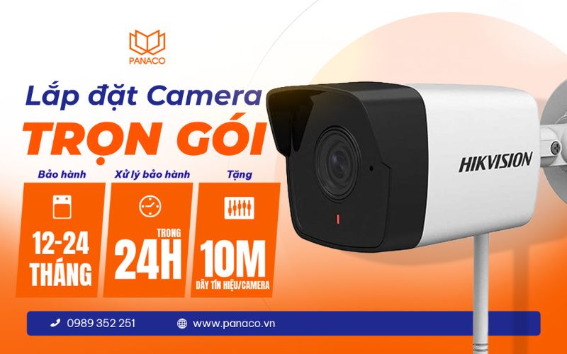 đơn vị lắp đặt camera trọn gói panaco