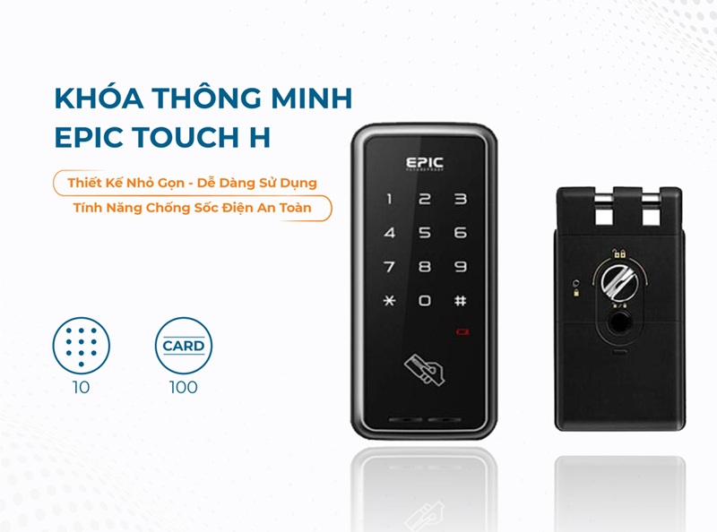 Khóa điện tử Epic Touch H