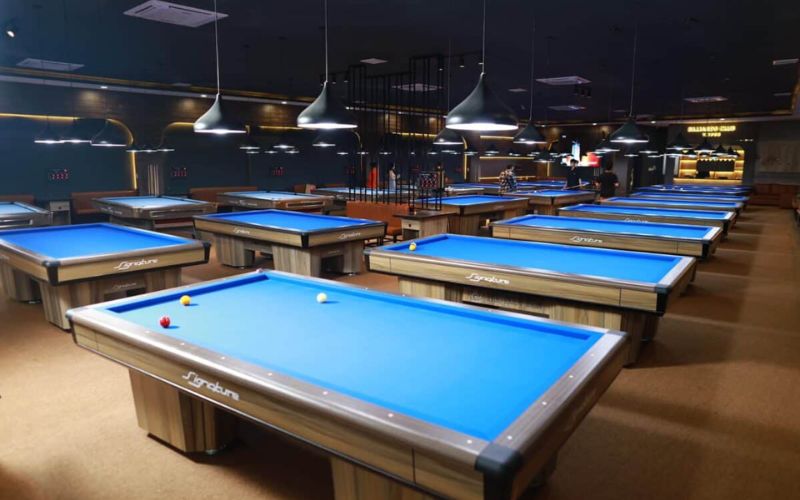 chi phí mở quán bida từng mô hình